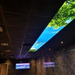 Prolutix textiel LED wolkenplafond - fotoplafond